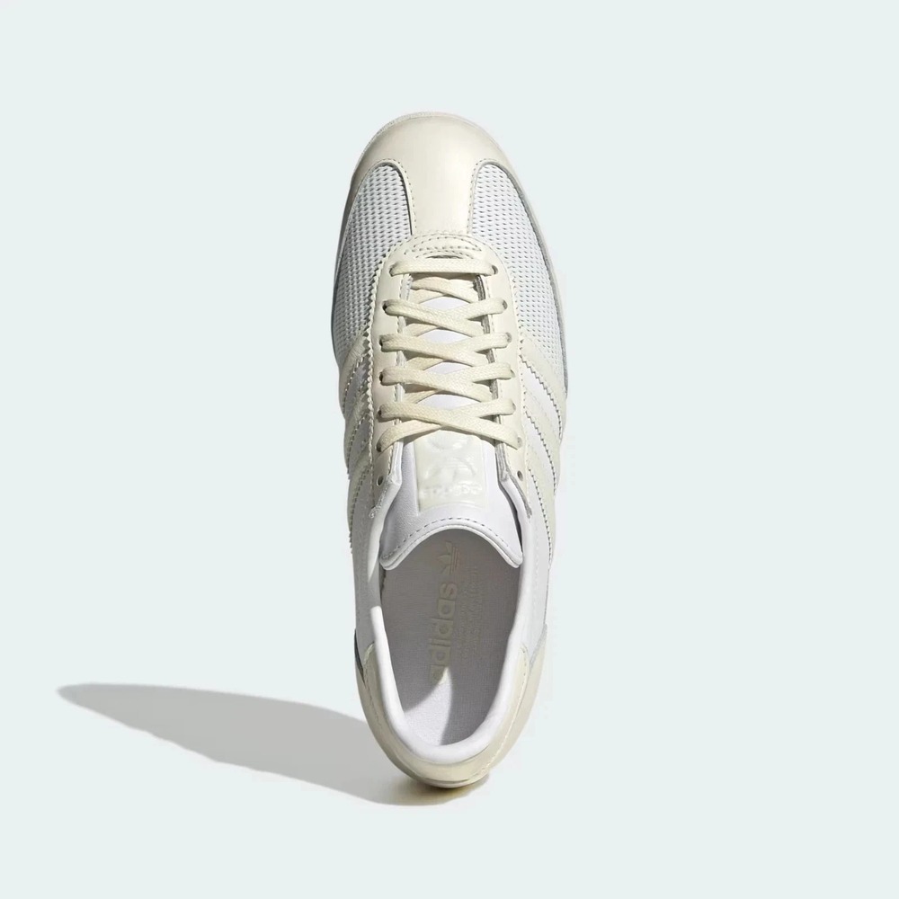 adidas Men’s White Cream Retro Sneakers - Picture 6 of 6